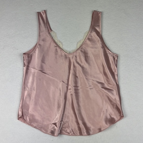Vintage Pink Lace Trim Camisole - Picture 5 of 7